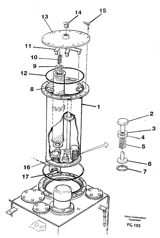 Фільтр гідравлічний DONALDSON P551369